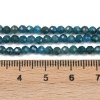 sz17 Apatyt kamień naturalny fasetowany, 3,5mm sznur 38cm